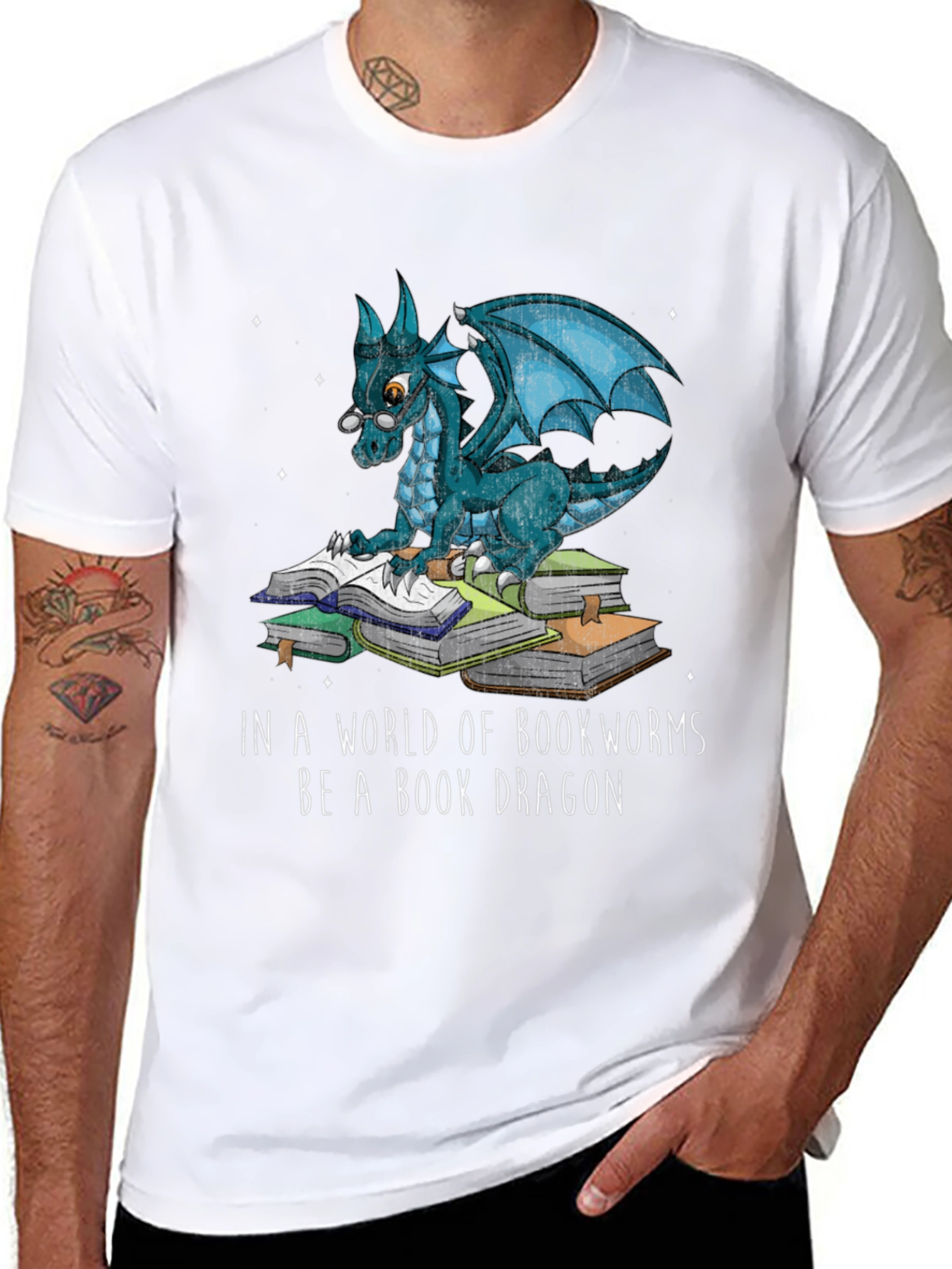 Book Dragon T-Shirt