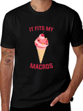 It Fits My Macros Funny Ice Cream Fitness T-Shirt