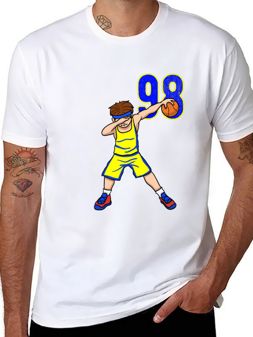 Basketball Dab T-Shirt: Cool Sports Style