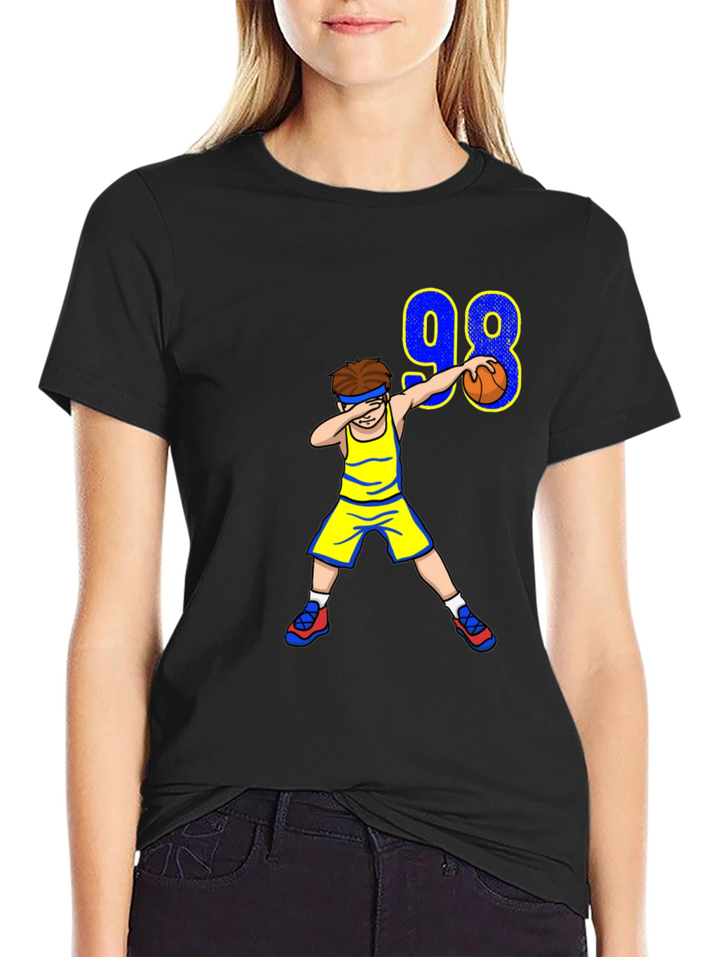 Basketball Dab T-Shirt: Cool Sports Style