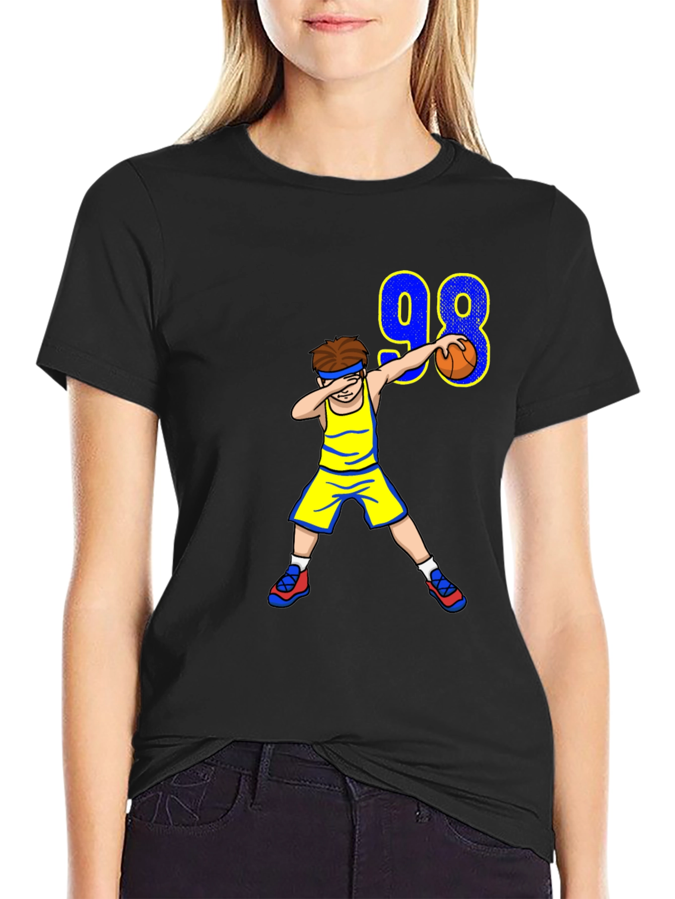 Basketball Dab T-Shirt: Cool Sports Style