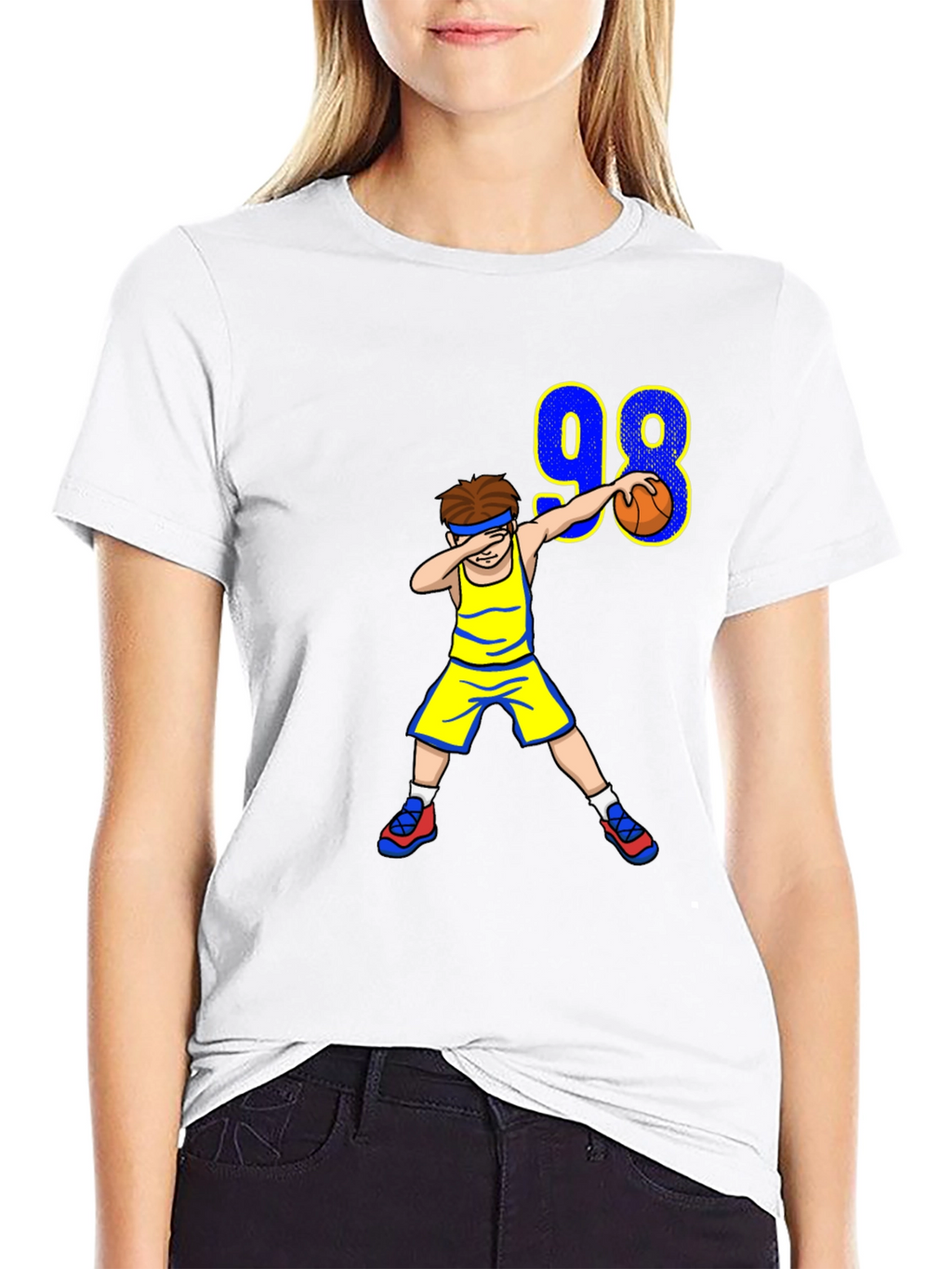 Basketball Dab T-Shirt: Cool Sports Style