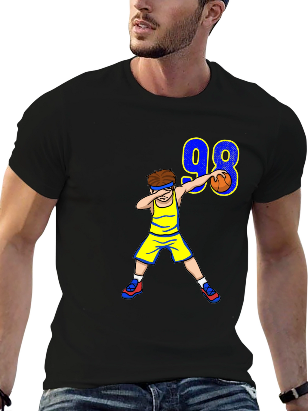 Basketball Dab T-Shirt: Cool Sports Style