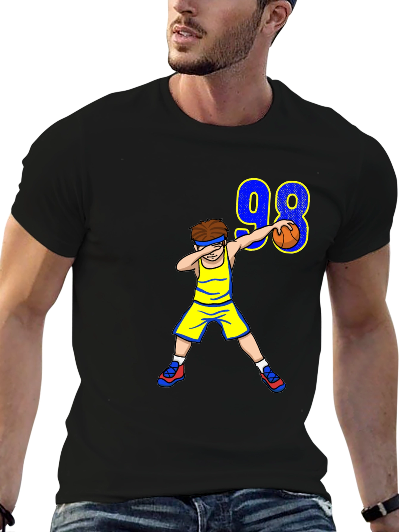 Basketball Dab T-Shirt: Cool Sports Style