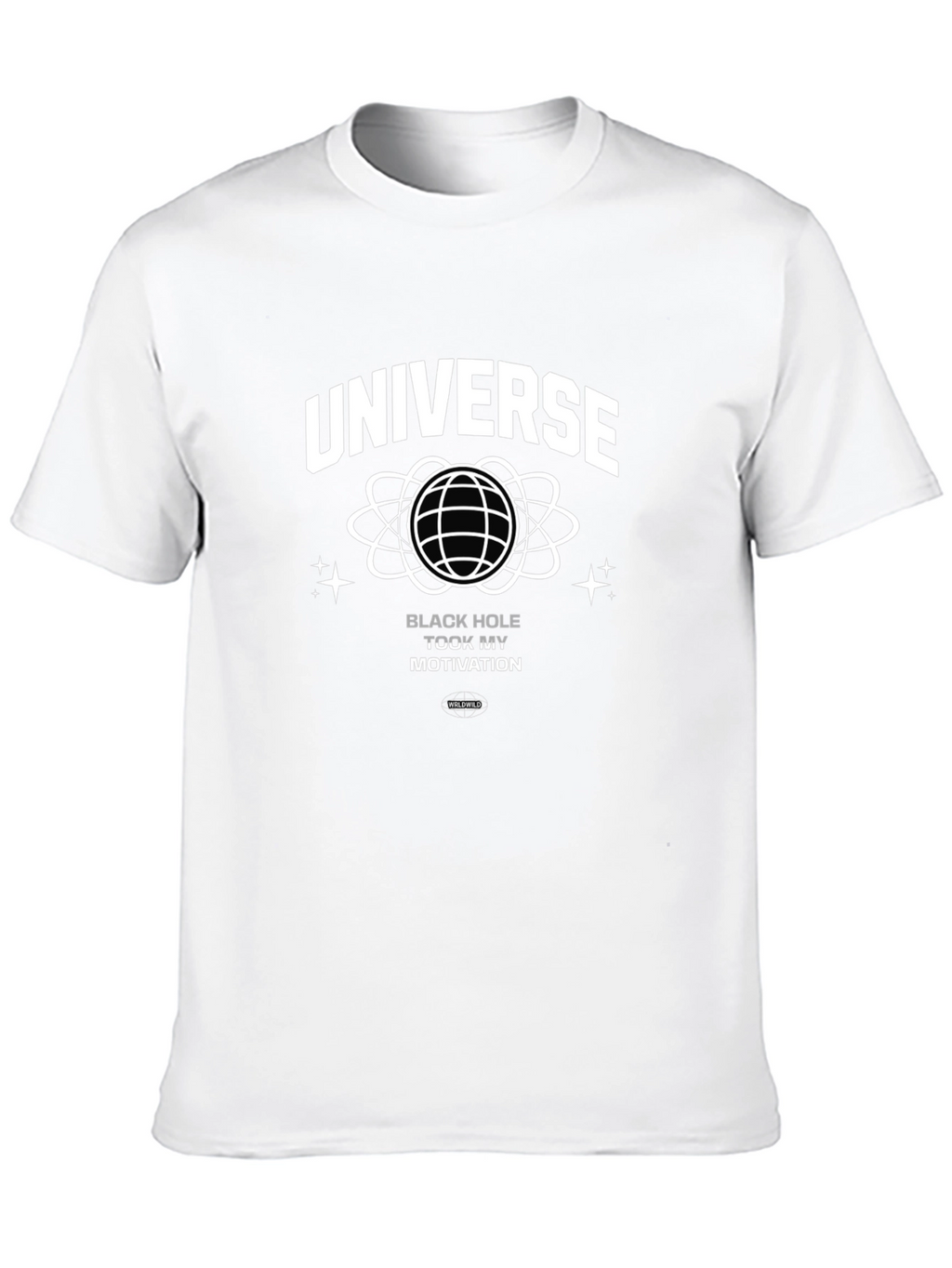 Universe Black Hole Motivation Graphic T-Shirt