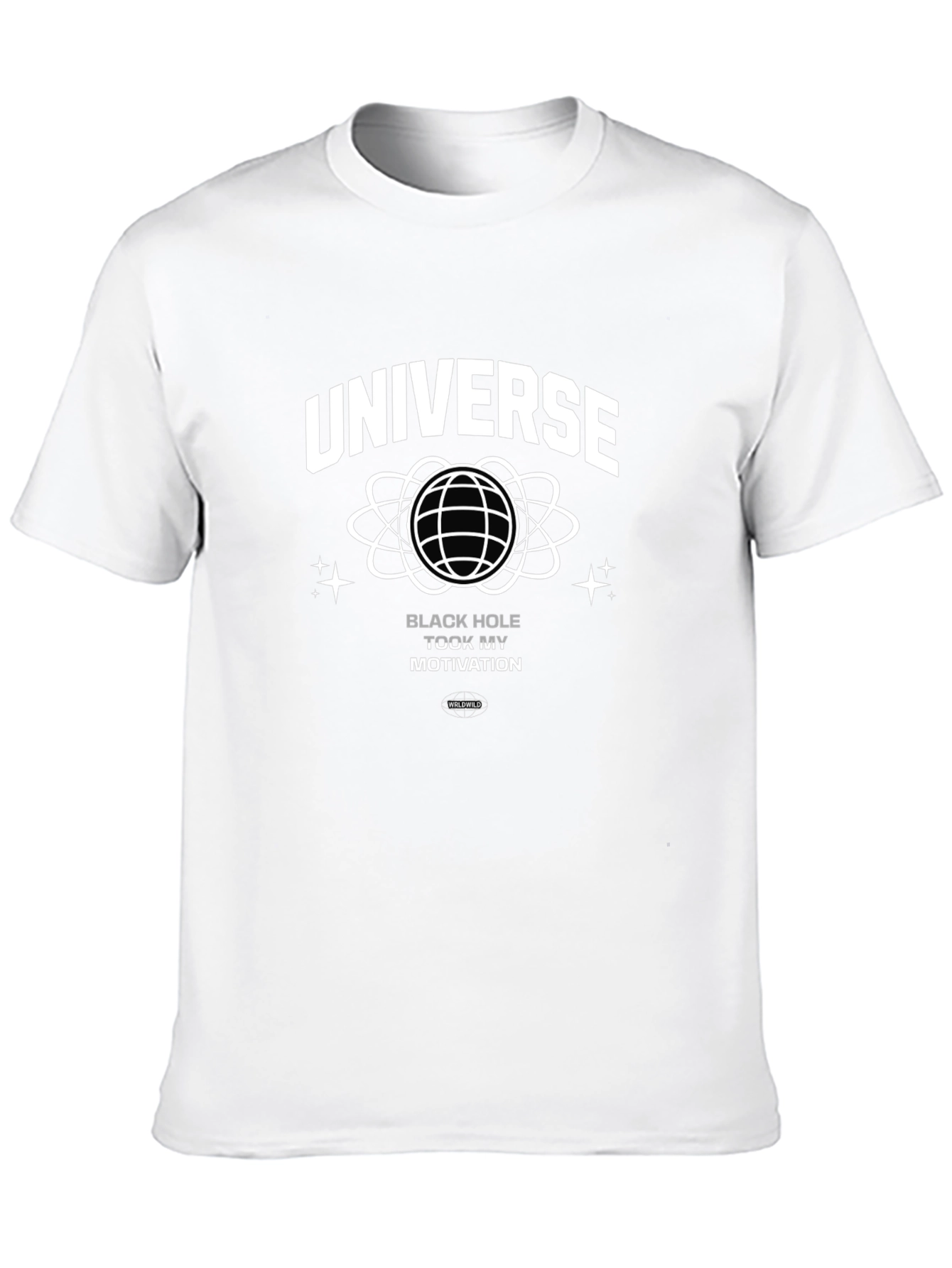 Universe Black Hole Motivation Graphic T-Shirt