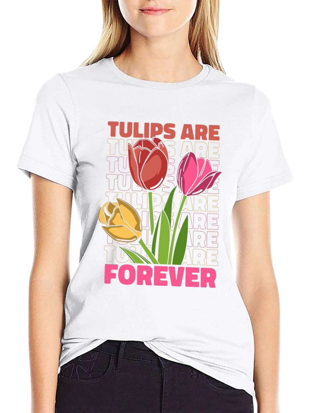 Tulips Are Forever Graphic Tee