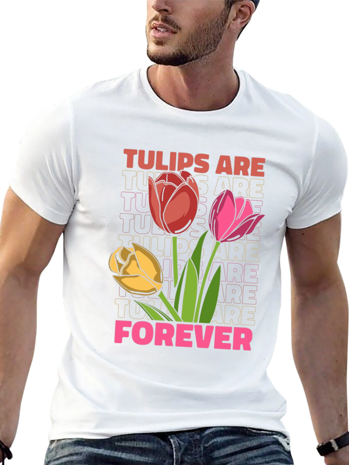 Tulips Are Forever Graphic Tee