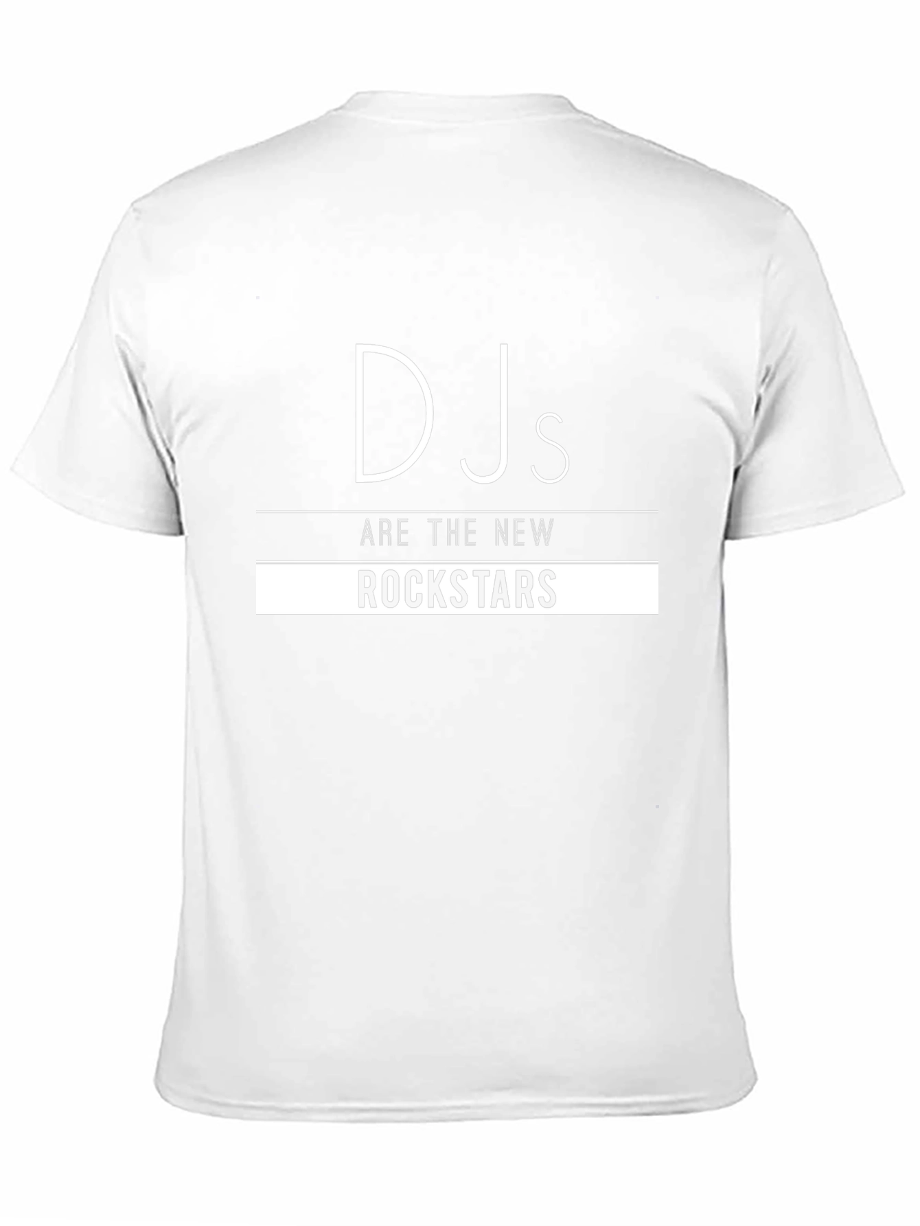DJs Are The New Rockstars Black Graphic Tee