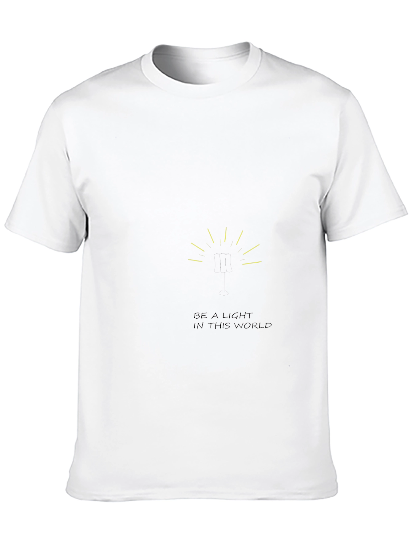 Be a Light T-Shirt - Inspiring Graphic Tee