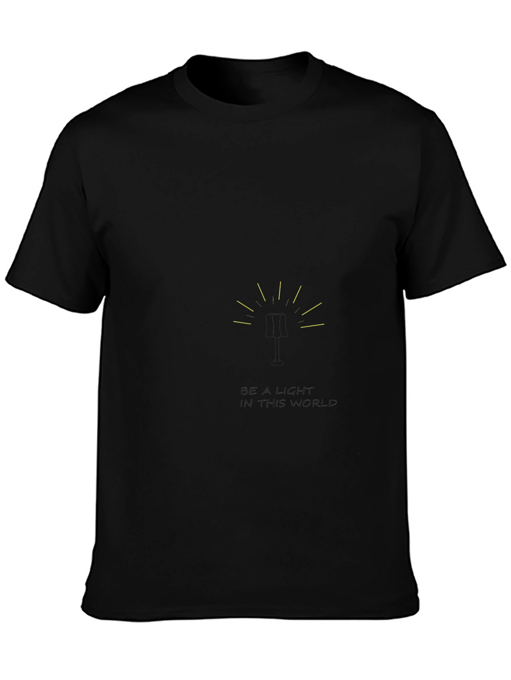 Be a Light T-Shirt - Inspiring Graphic Tee