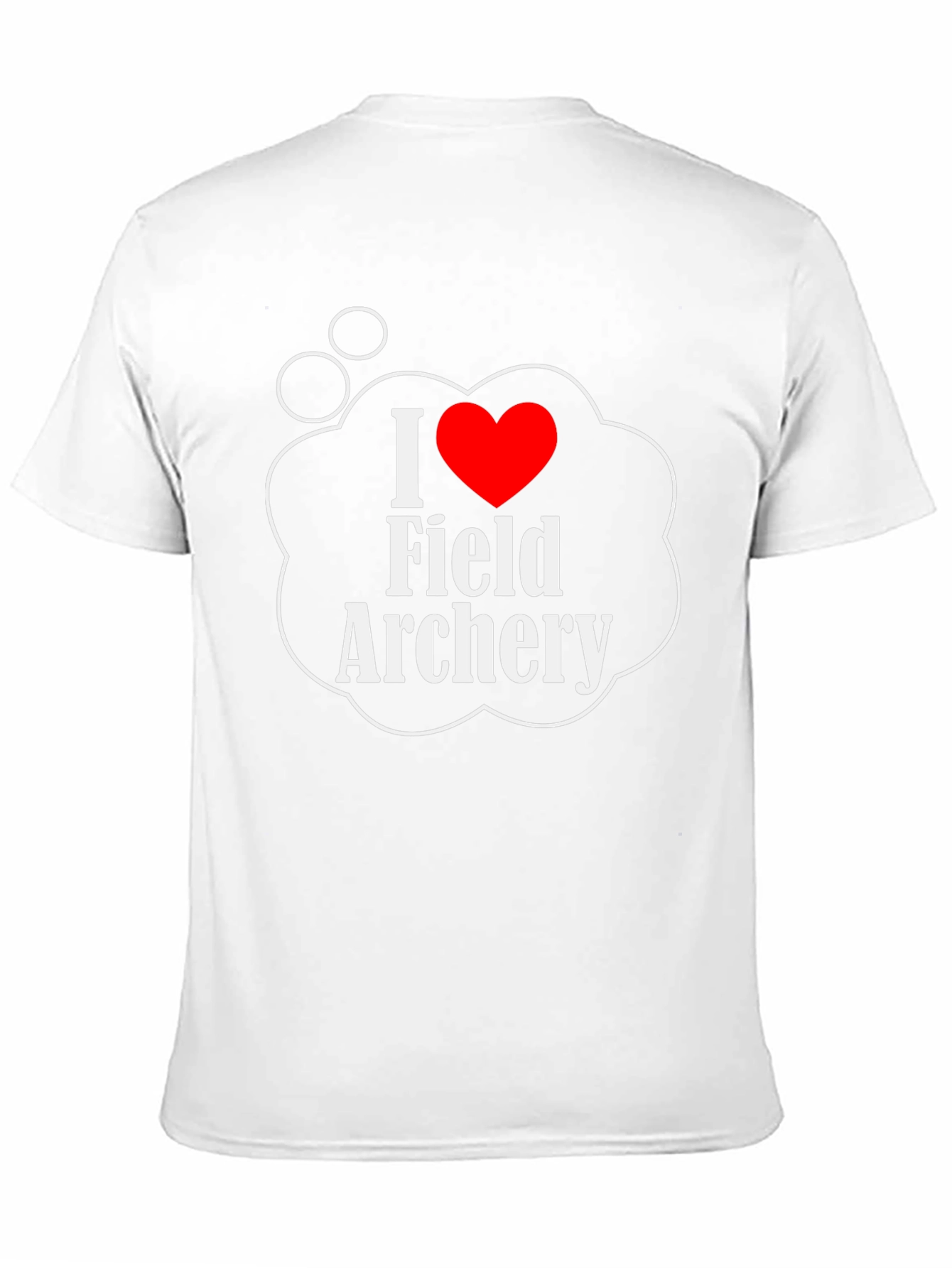 I Heart Field Archery Graphic T-Shirt