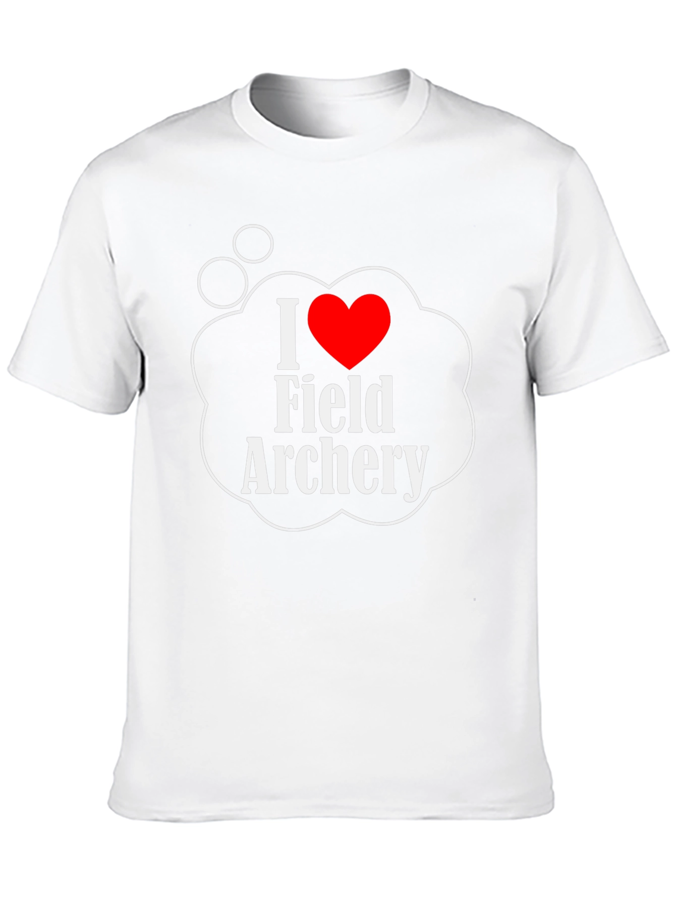 I Heart Field Archery Graphic T-Shirt