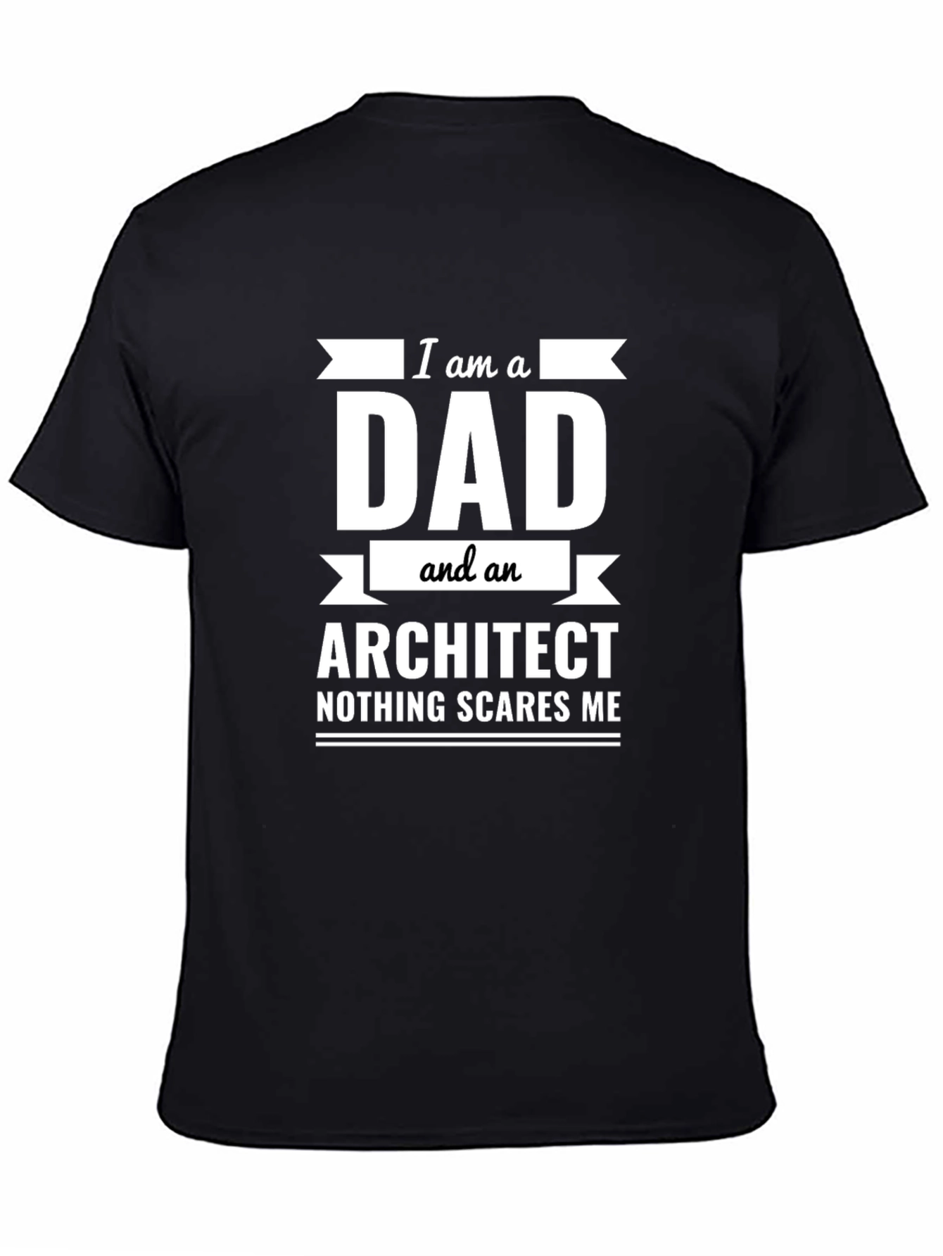 Dad and Architect Funny Graphic T-Shirt