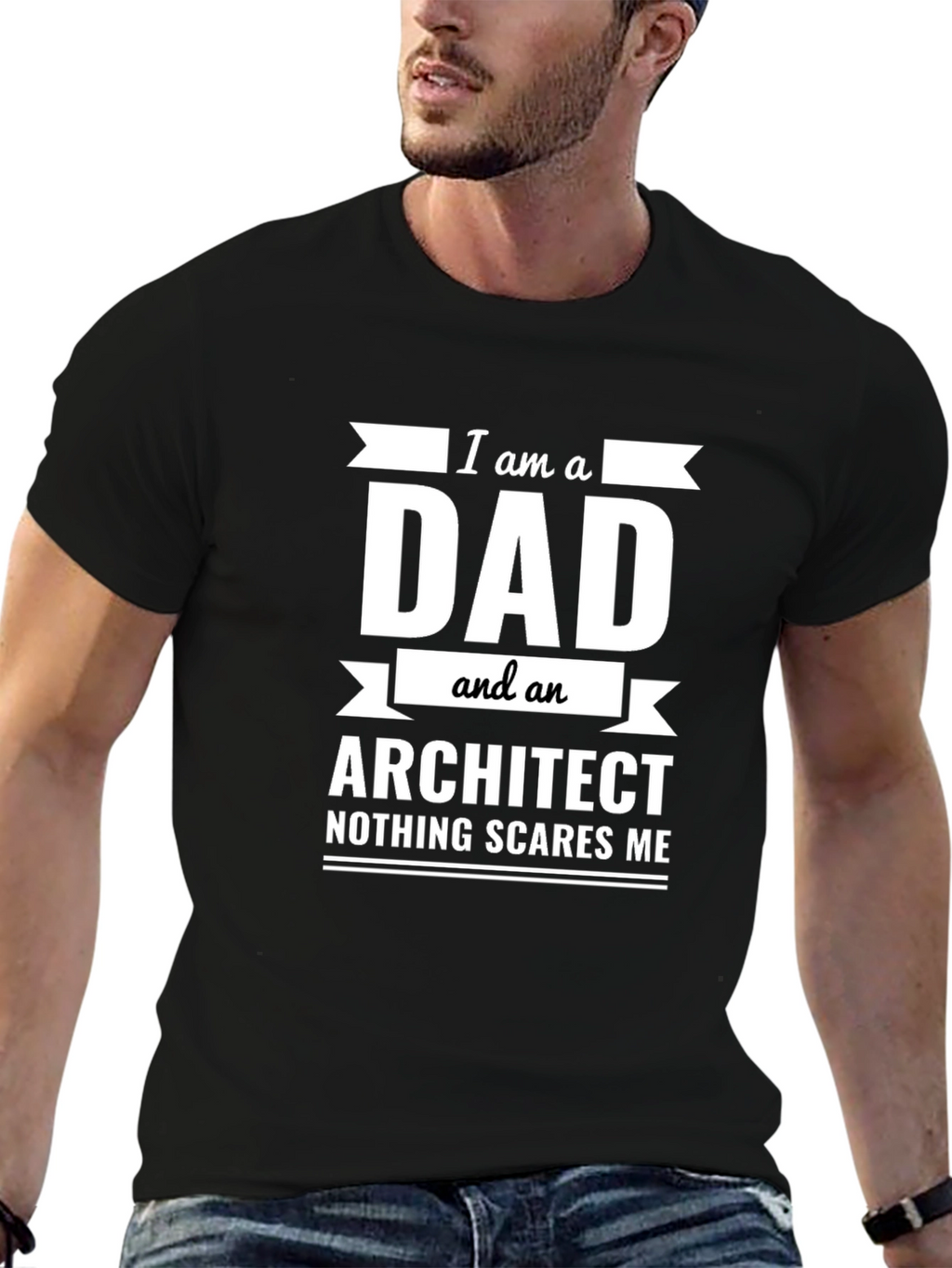 Dad and Architect Funny Graphic T-Shirt