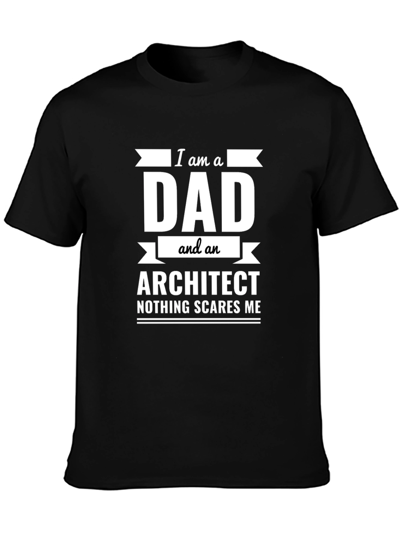 Dad and Architect Funny Graphic T-Shirt