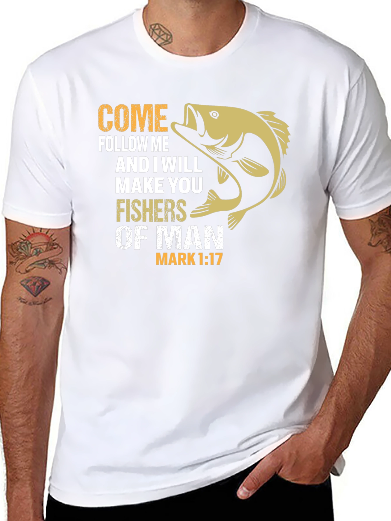 Fishers of Men Graphic T-Shirt - Christian Apparel