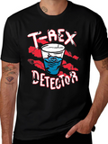 T-Rex Detector Novelty Graphic T-Shirt