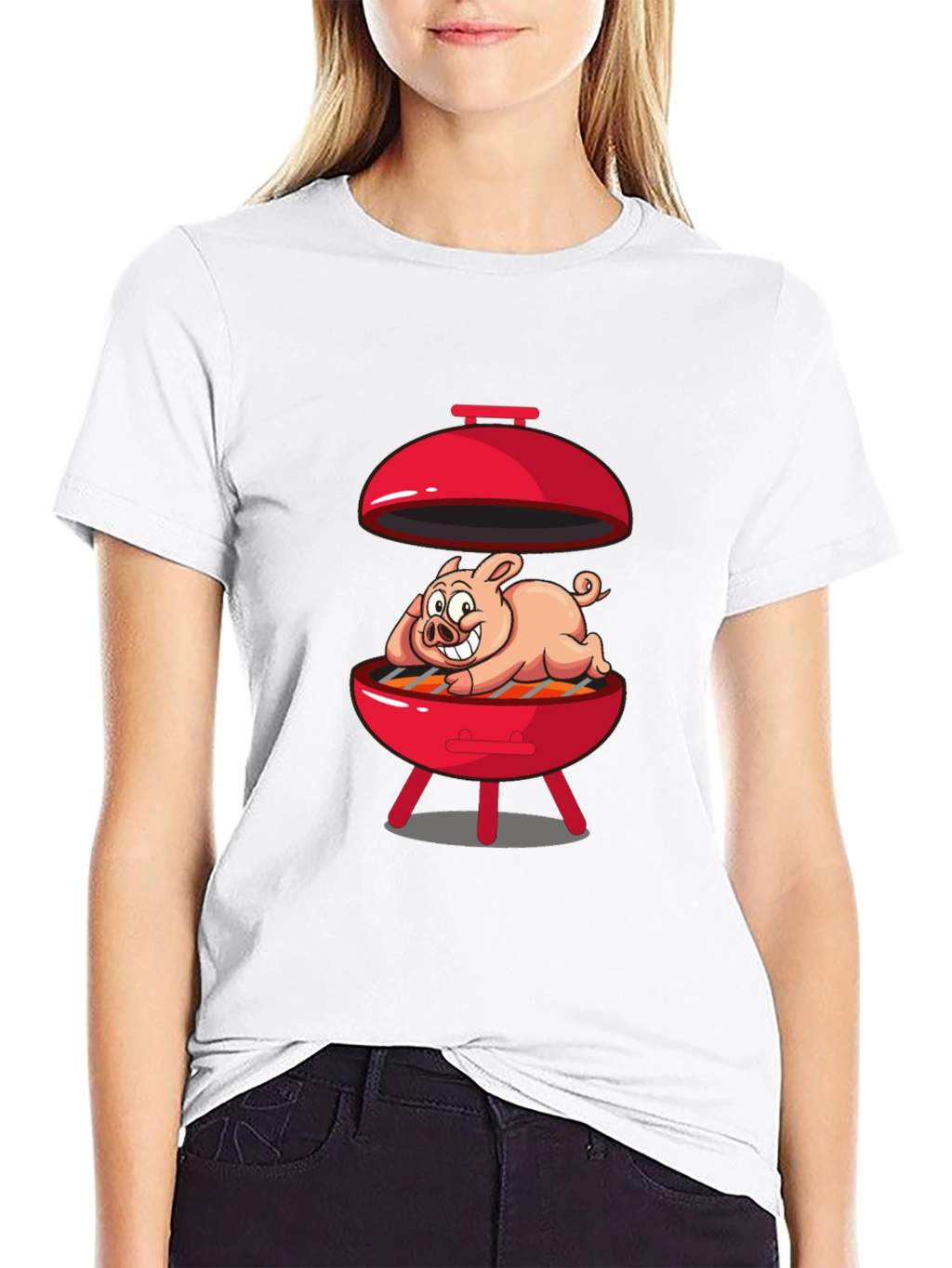 Funny Pig BBQ T-Shirt