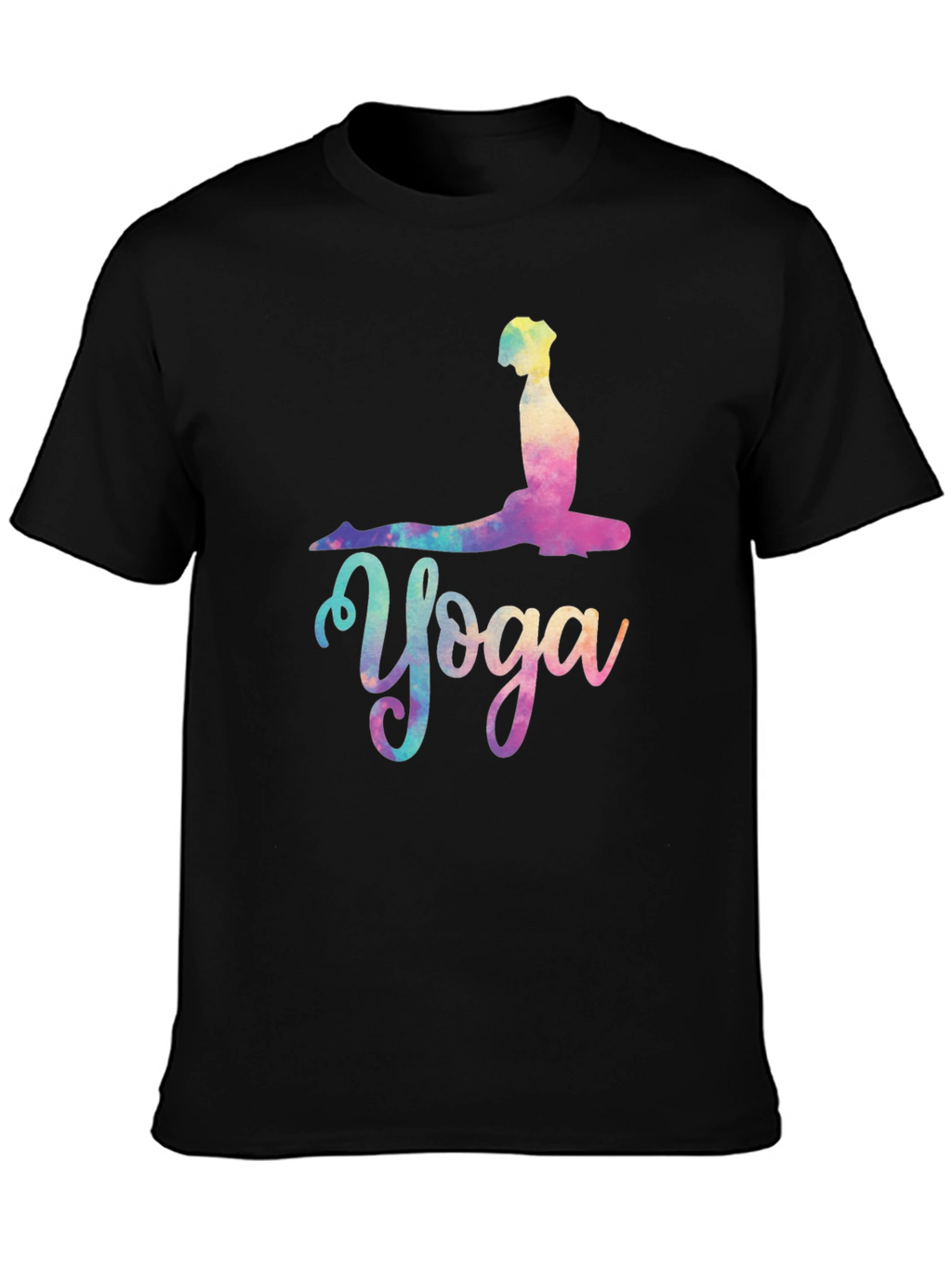 Yoga Pose Graphic Tee - Relaxed Fit