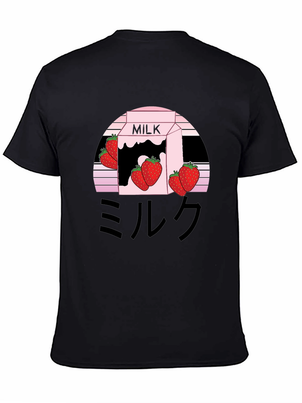 Strawberry Milk Aesthetic Graphic Tee - Kawaii Style