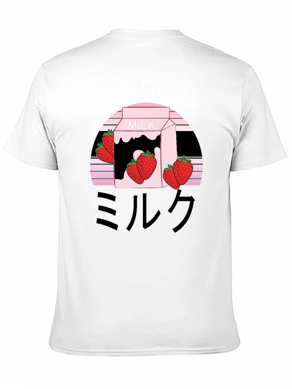 Strawberry Milk Aesthetic Graphic Tee - Kawaii Style