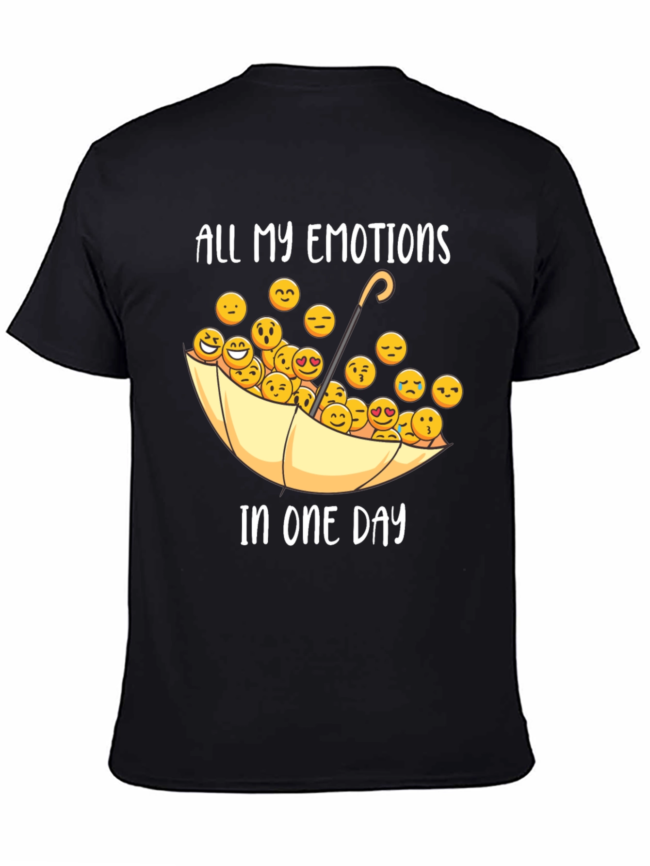 Emotional Day T-Shirt - Umbrella Emoji Tee