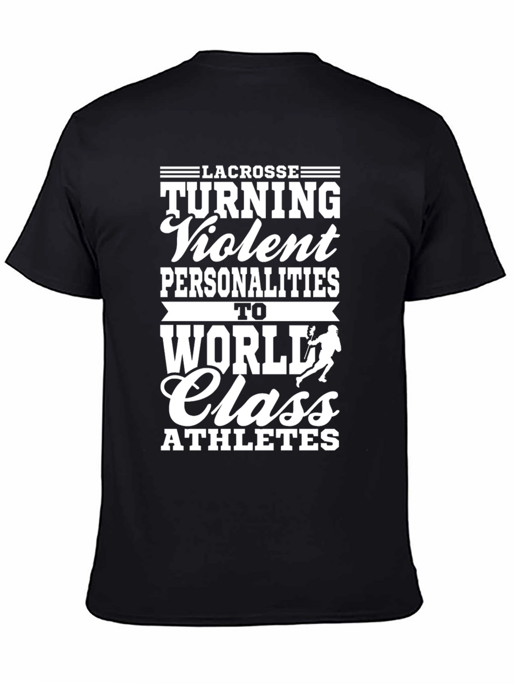 Lacrosse Violent Personalities T-Shirt