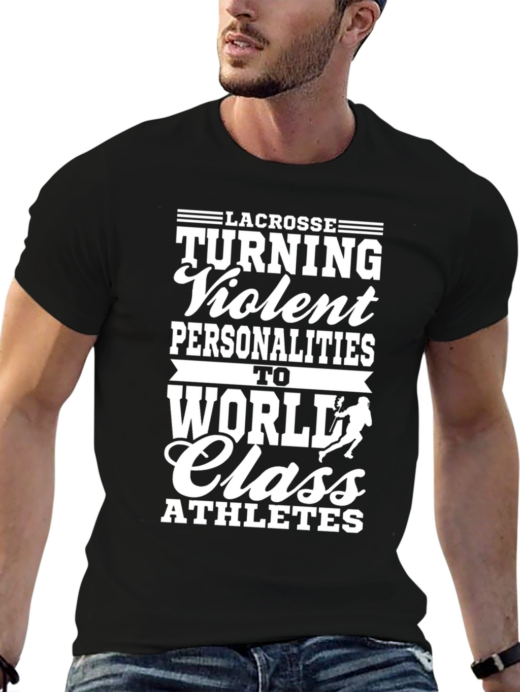 Lacrosse Violent Personalities T-Shirt
