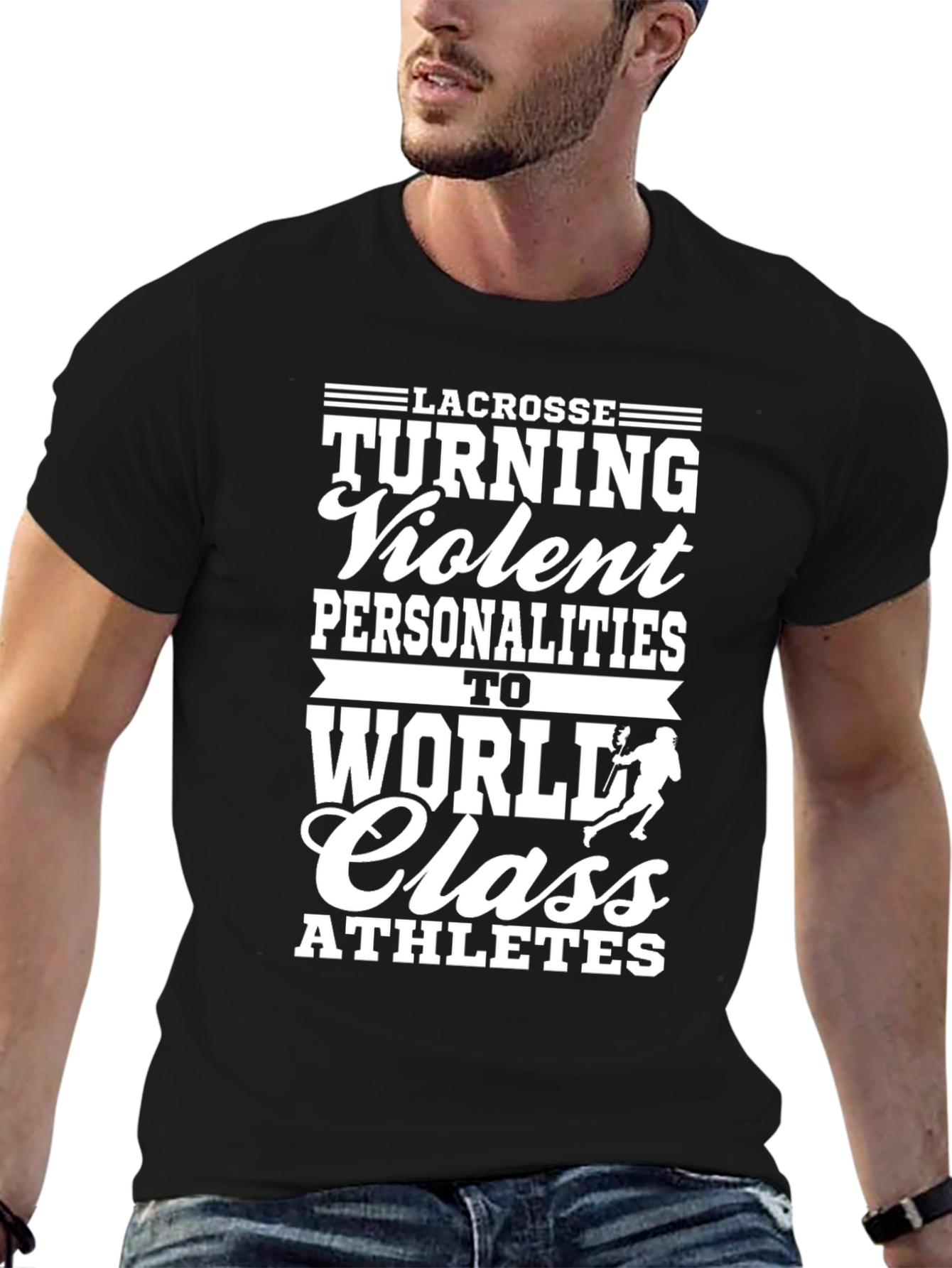 Lacrosse Violent Personalities T-Shirt