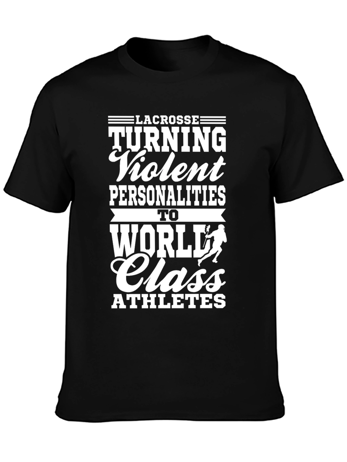 Lacrosse Violent Personalities T-Shirt