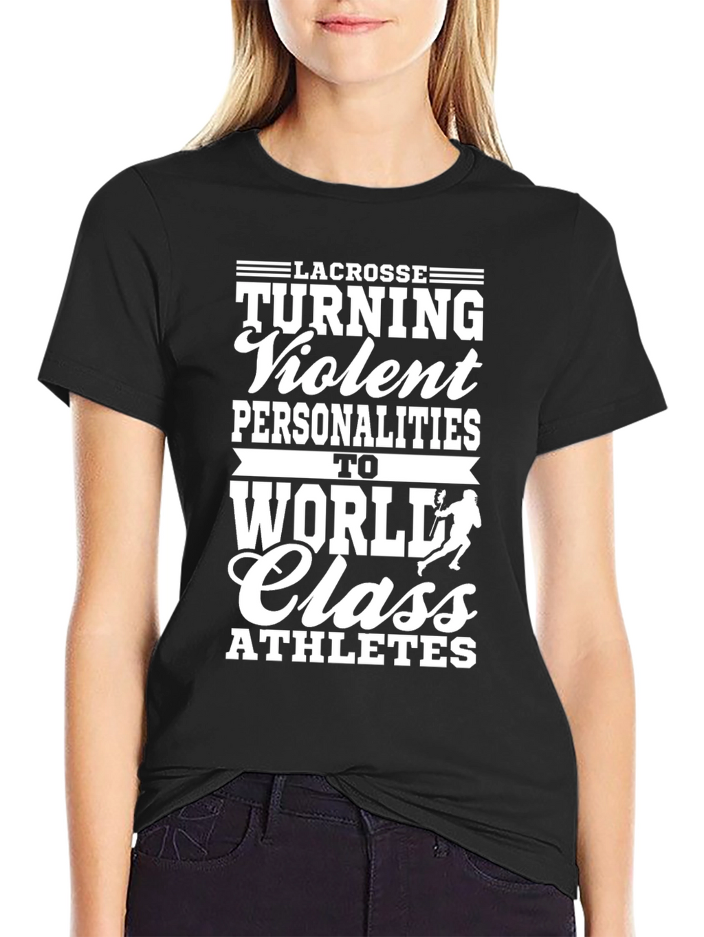 Lacrosse Violent Personalities T-Shirt