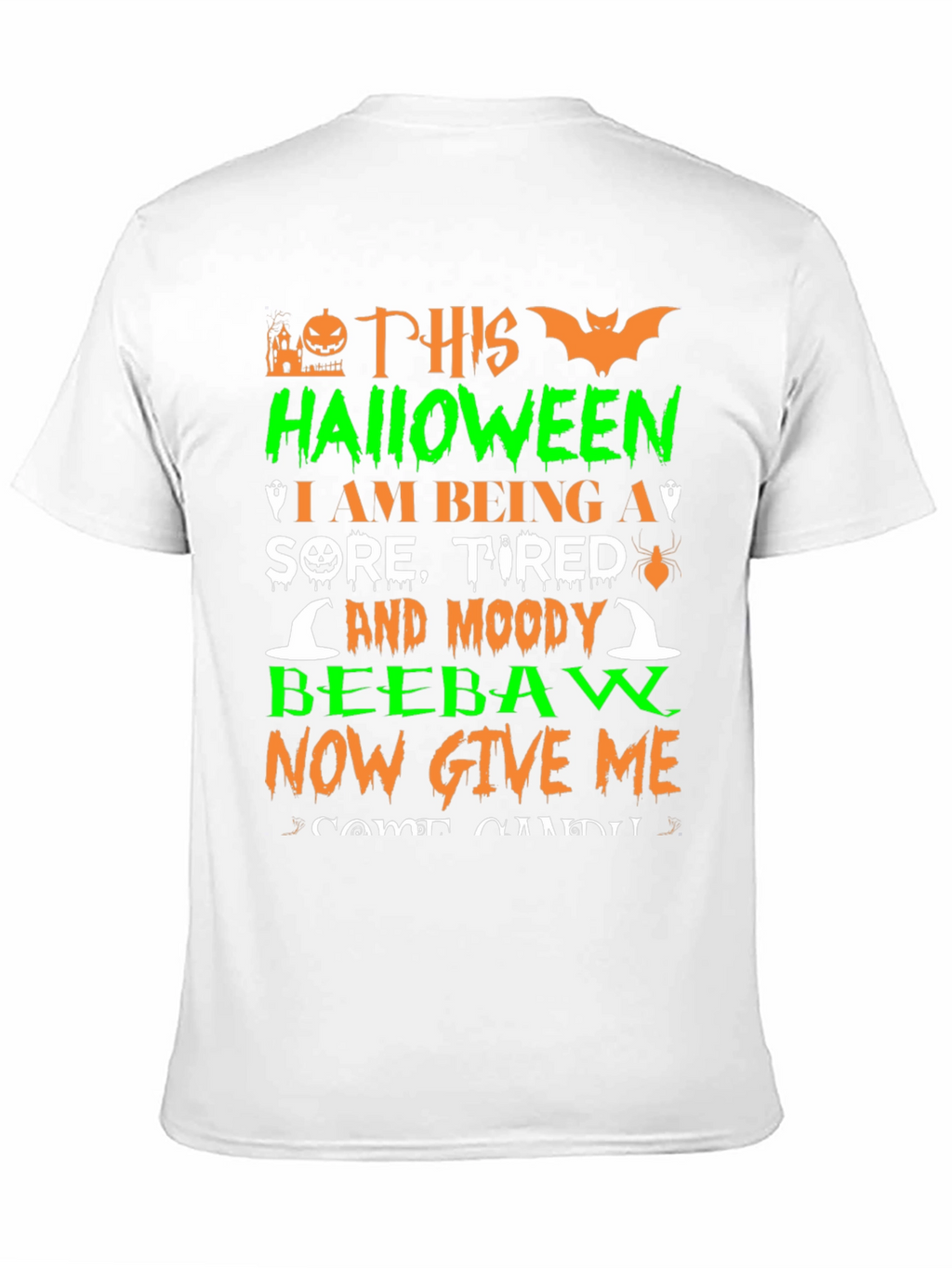 Halloween Sore Tired Moody T-Shirt