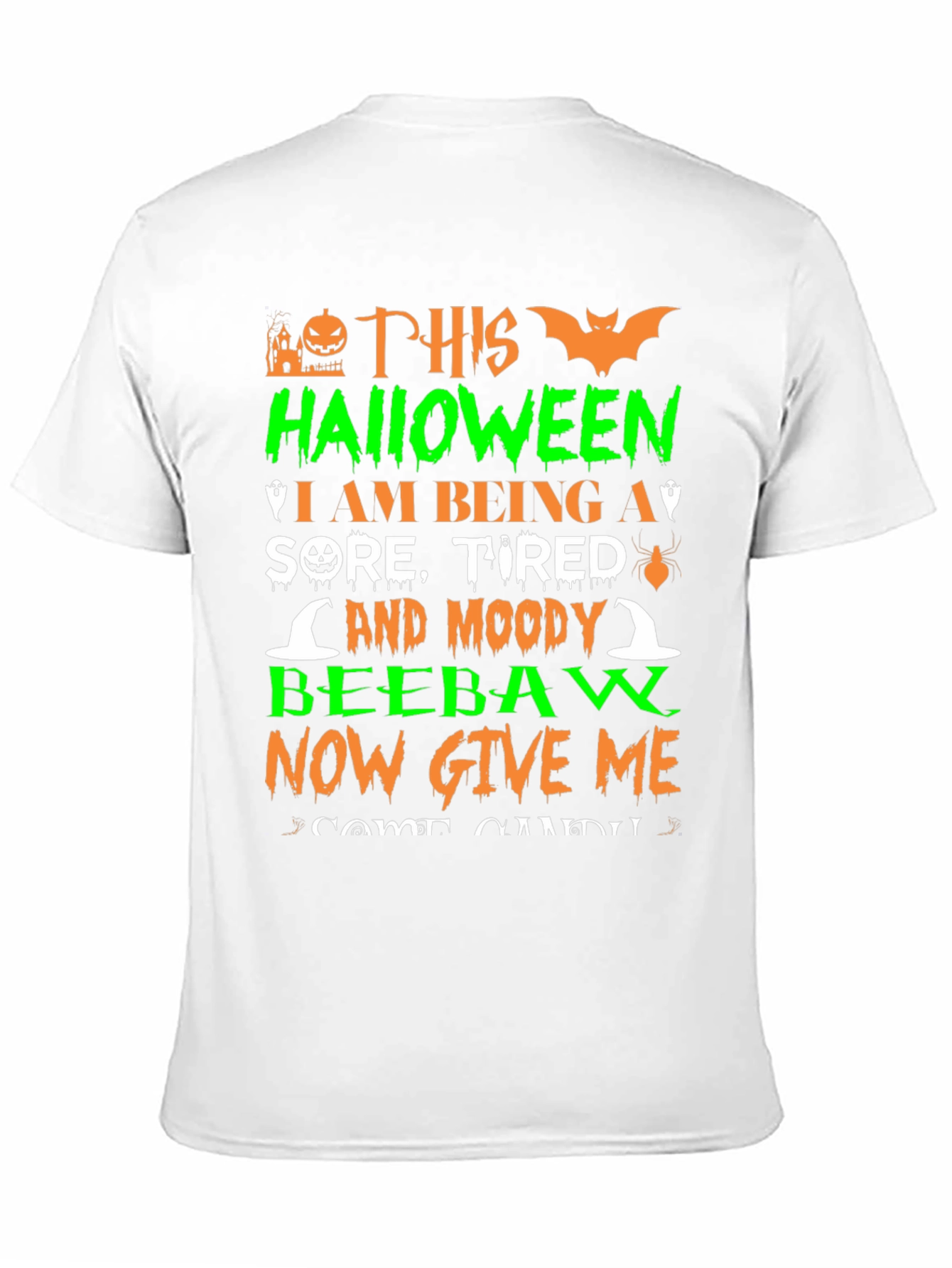 Halloween Sore Tired Moody T-Shirt