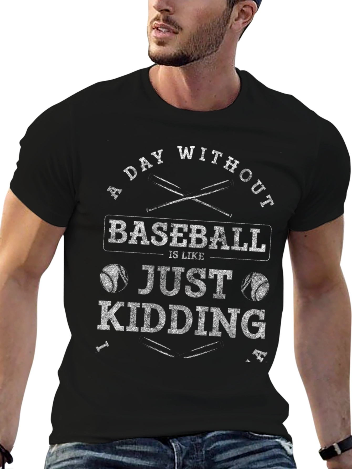 Baseball Humor T-Shirt: A Day Without Baseball
