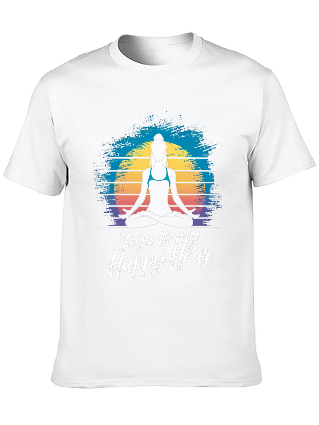 Yoga is My Happy Hour Graphic Tee