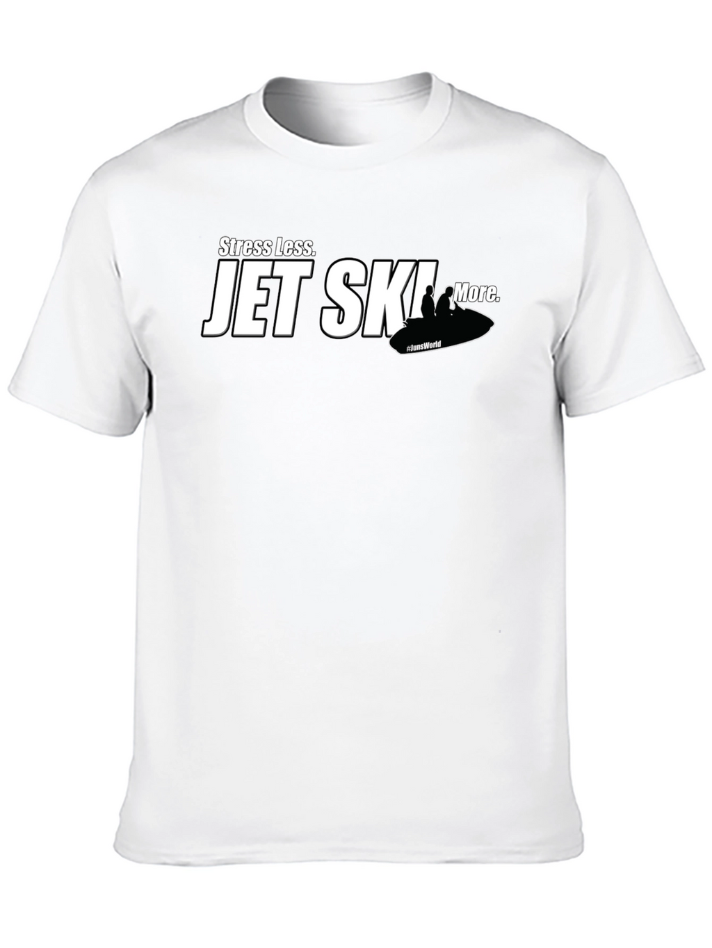 Stress Less Jet Ski T-Shirt