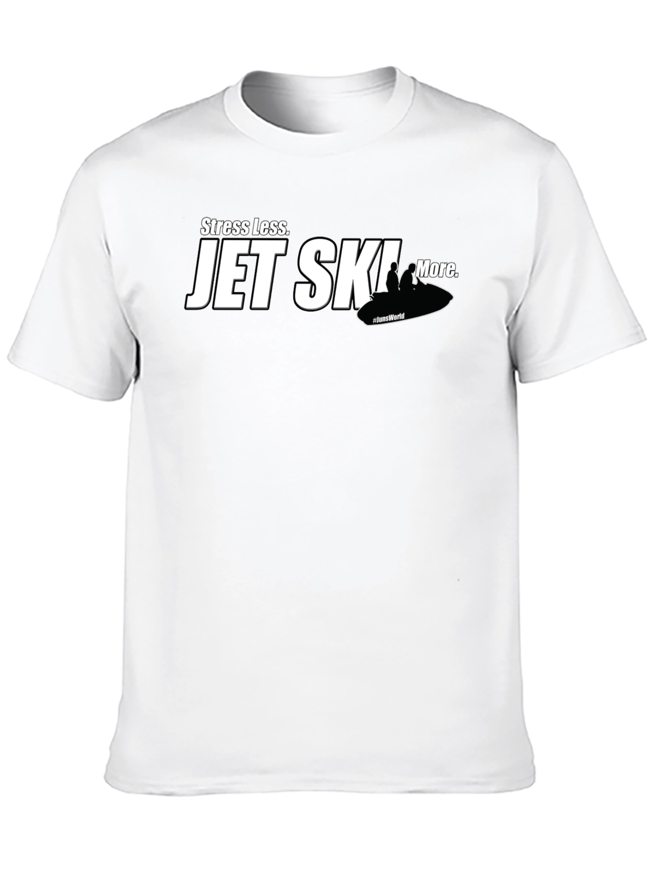 Stress Less Jet Ski T-Shirt
