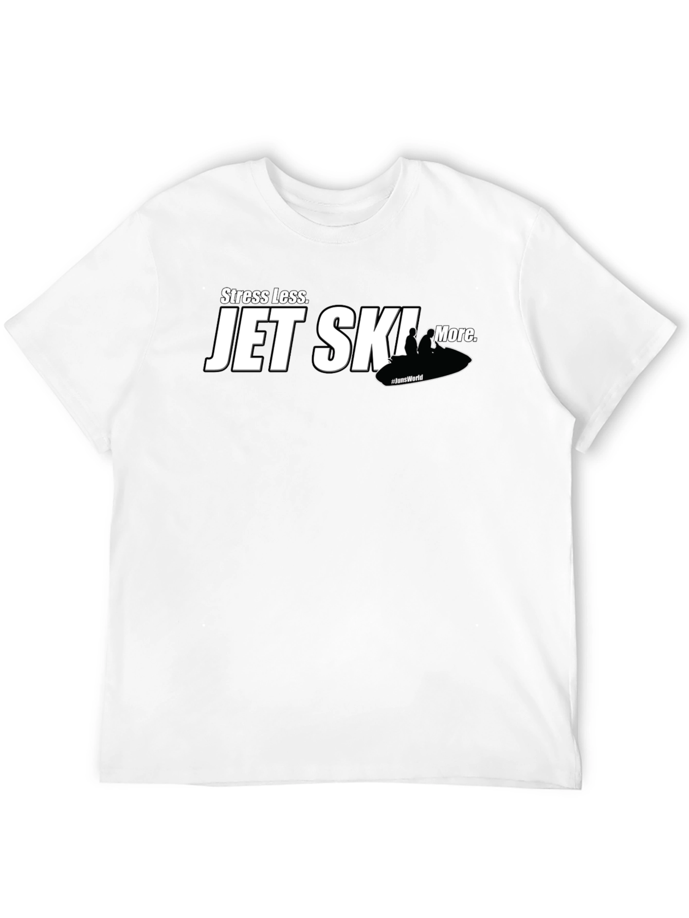 Stress Less Jet Ski T-Shirt