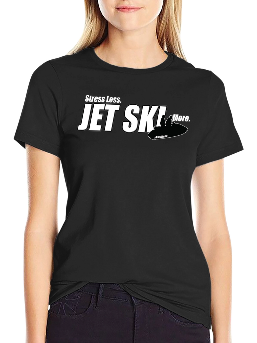 Stress Less Jet Ski T-Shirt