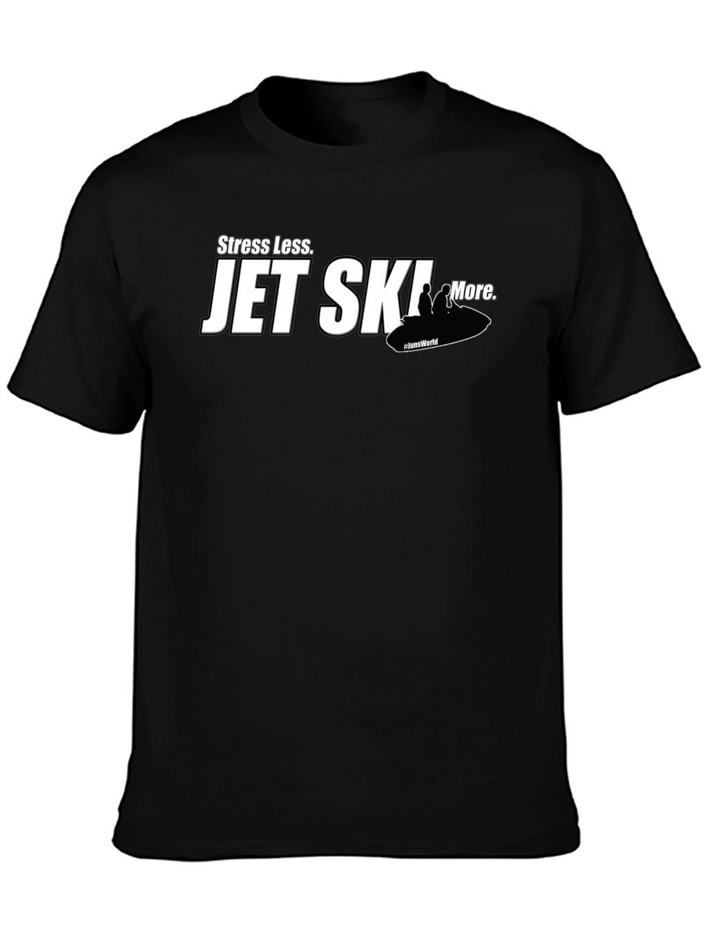 Stress Less Jet Ski T-Shirt