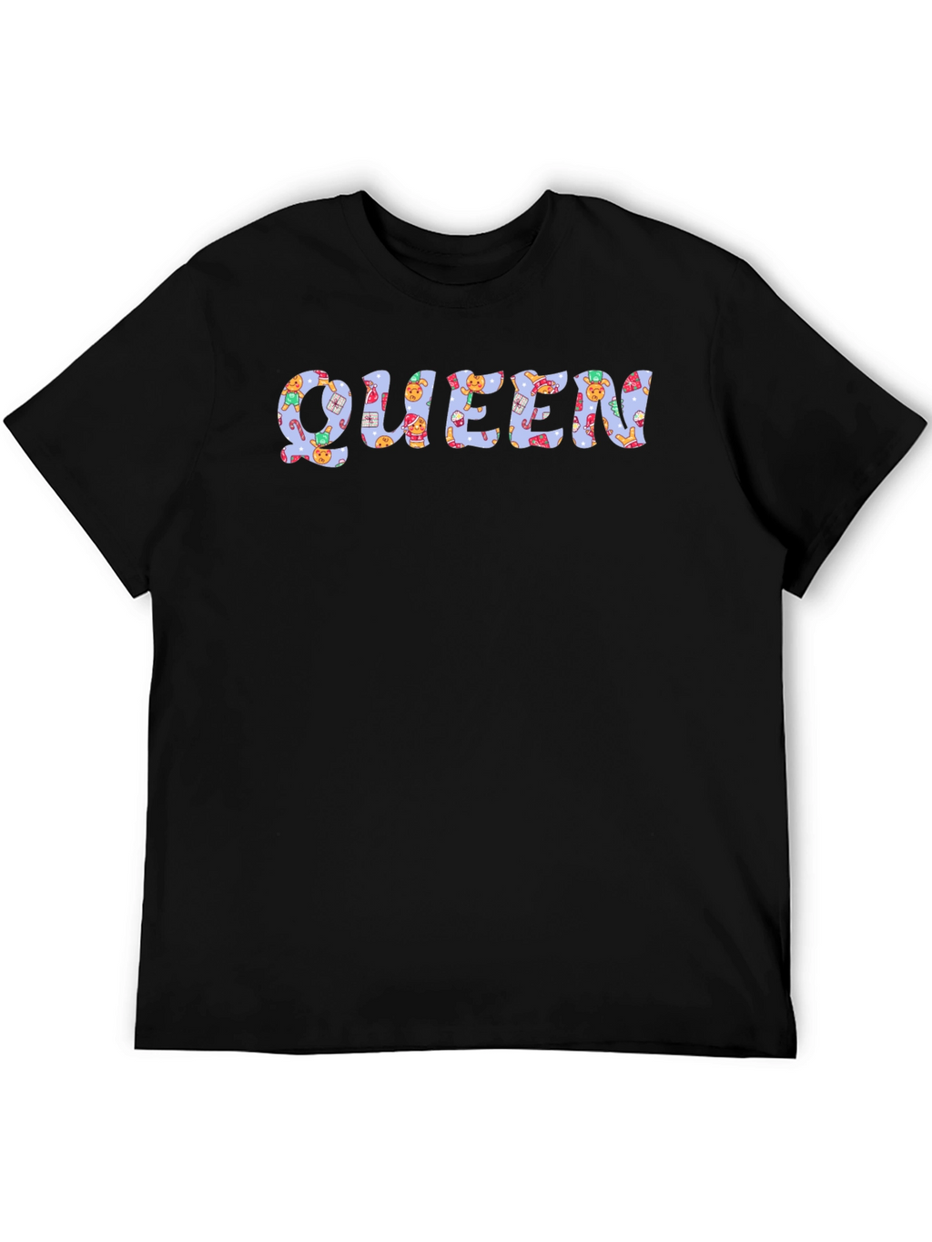 Holiday Queen Graphic Tee - Festive Celebration Shirt