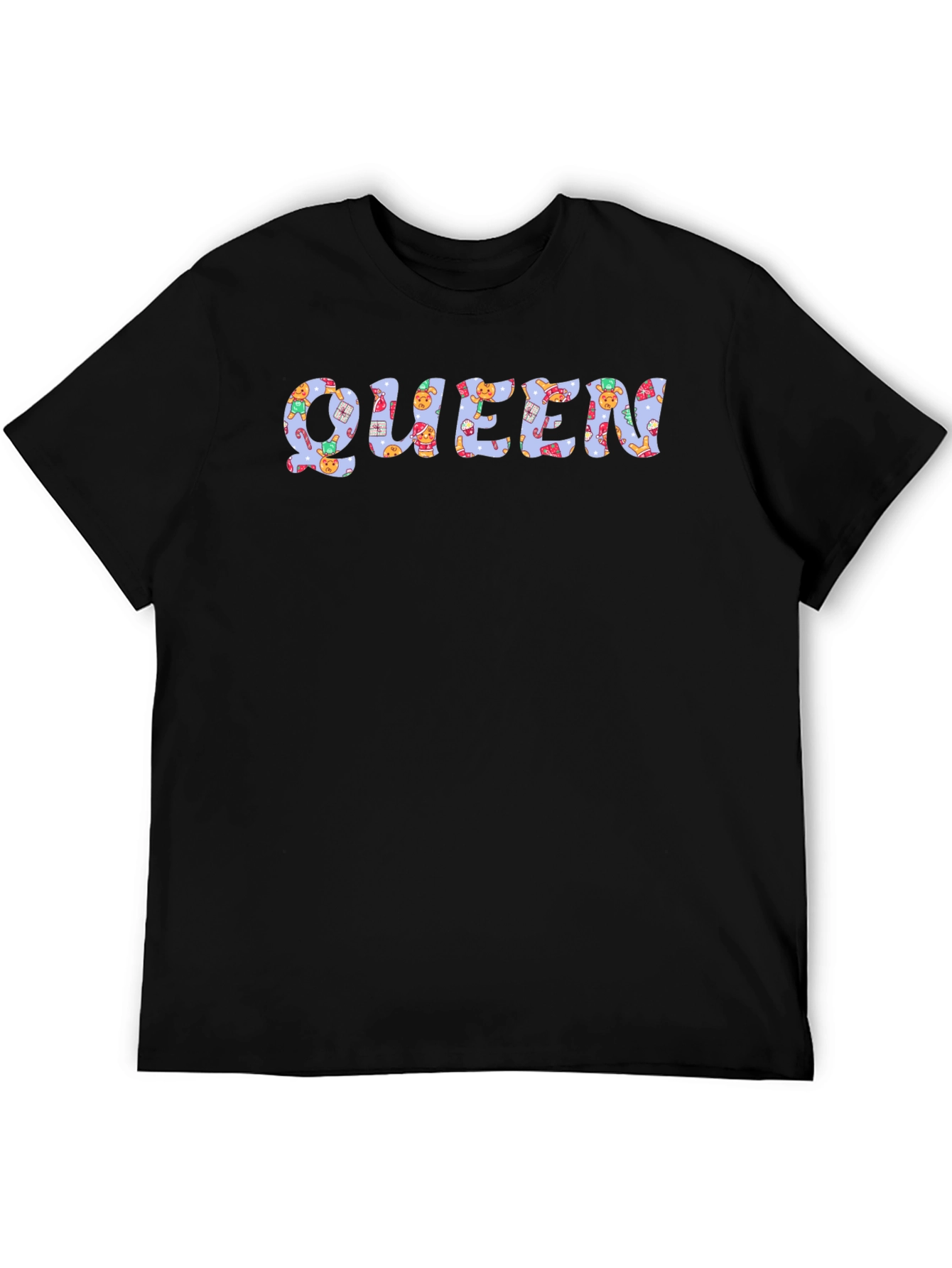 Holiday Queen Graphic Tee - Festive Celebration Shirt