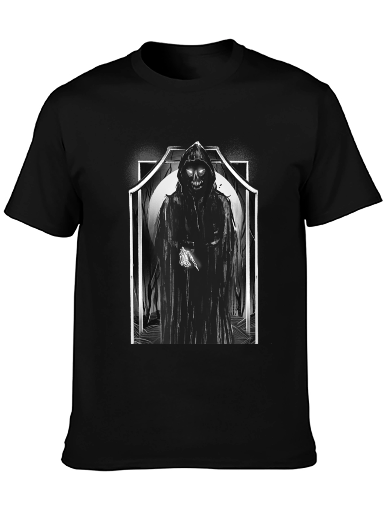 Grim Reaper Graphic T-Shirt - Death Design