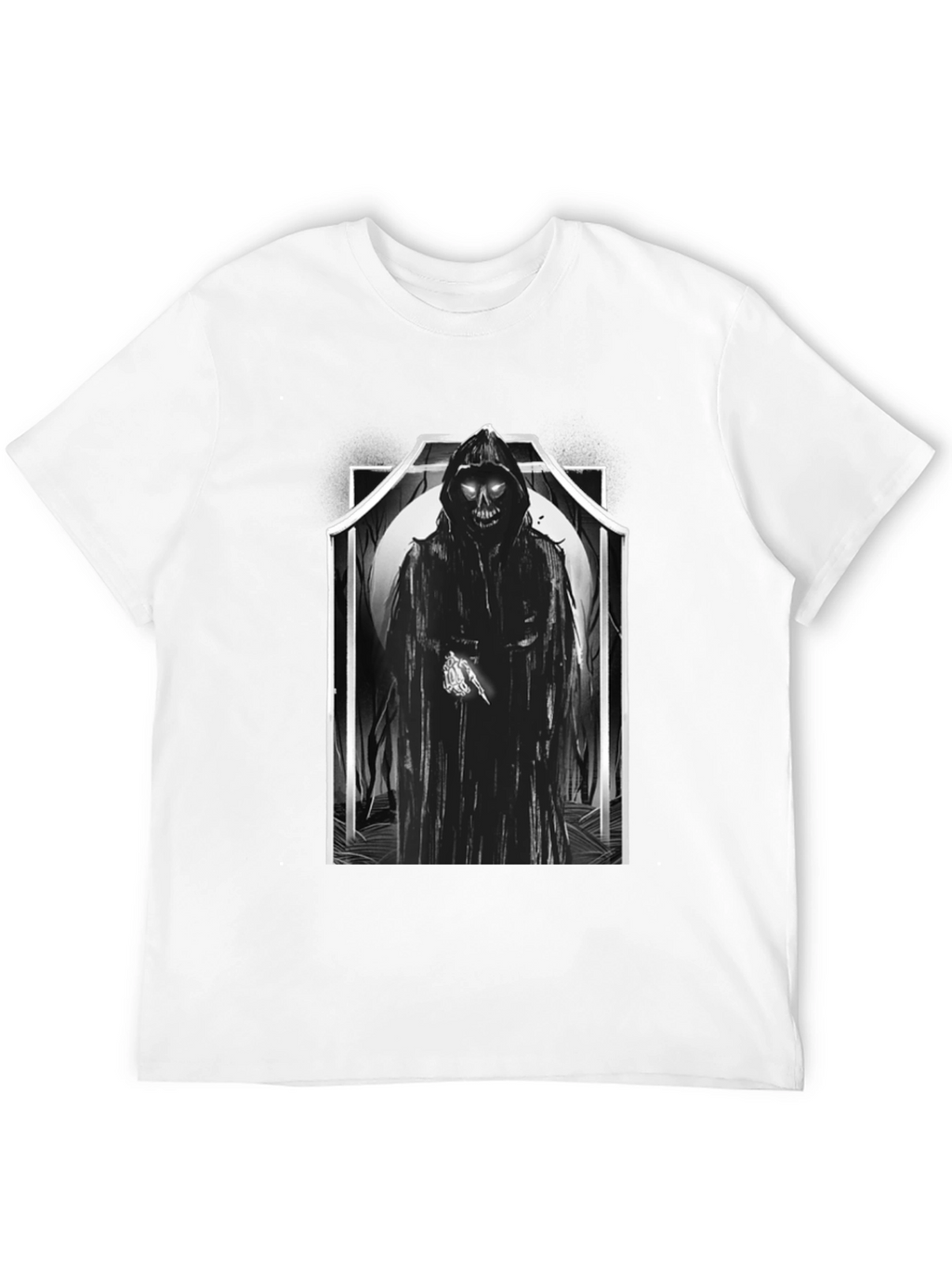 Grim Reaper Graphic T-Shirt - Death Design