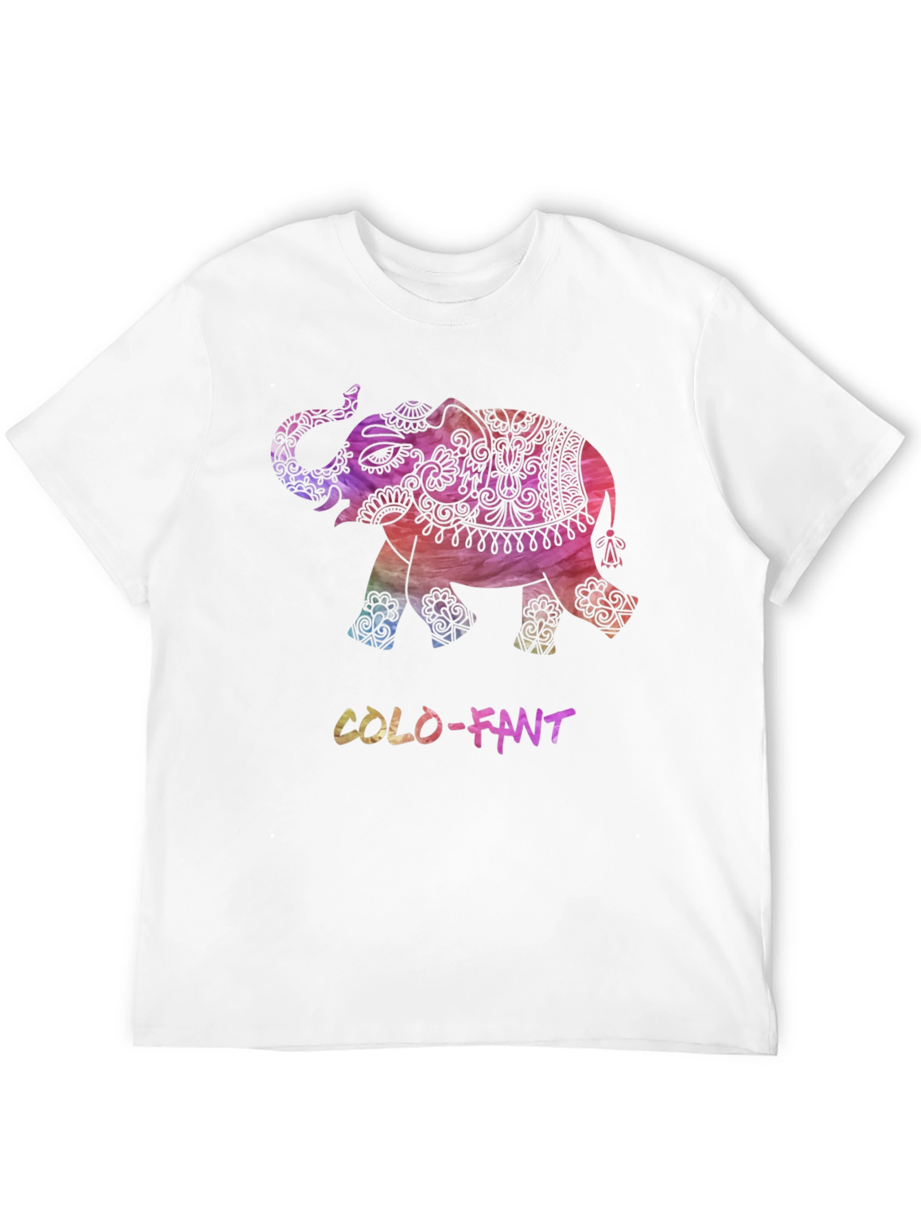 Colorful Elephant T-Shirt