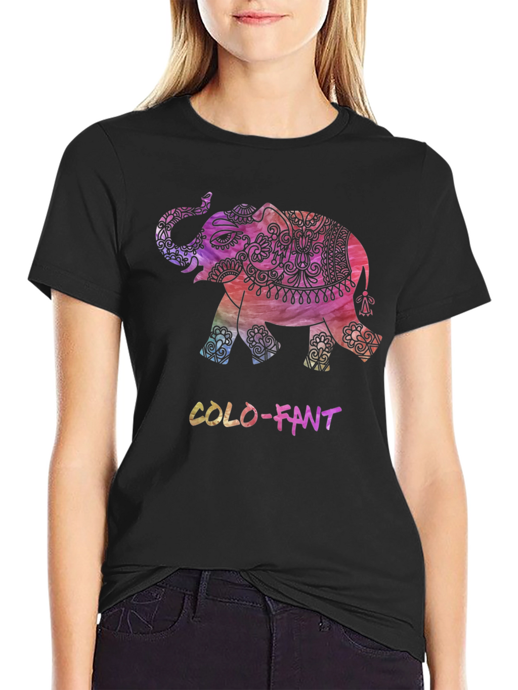 Colorful Elephant T-Shirt