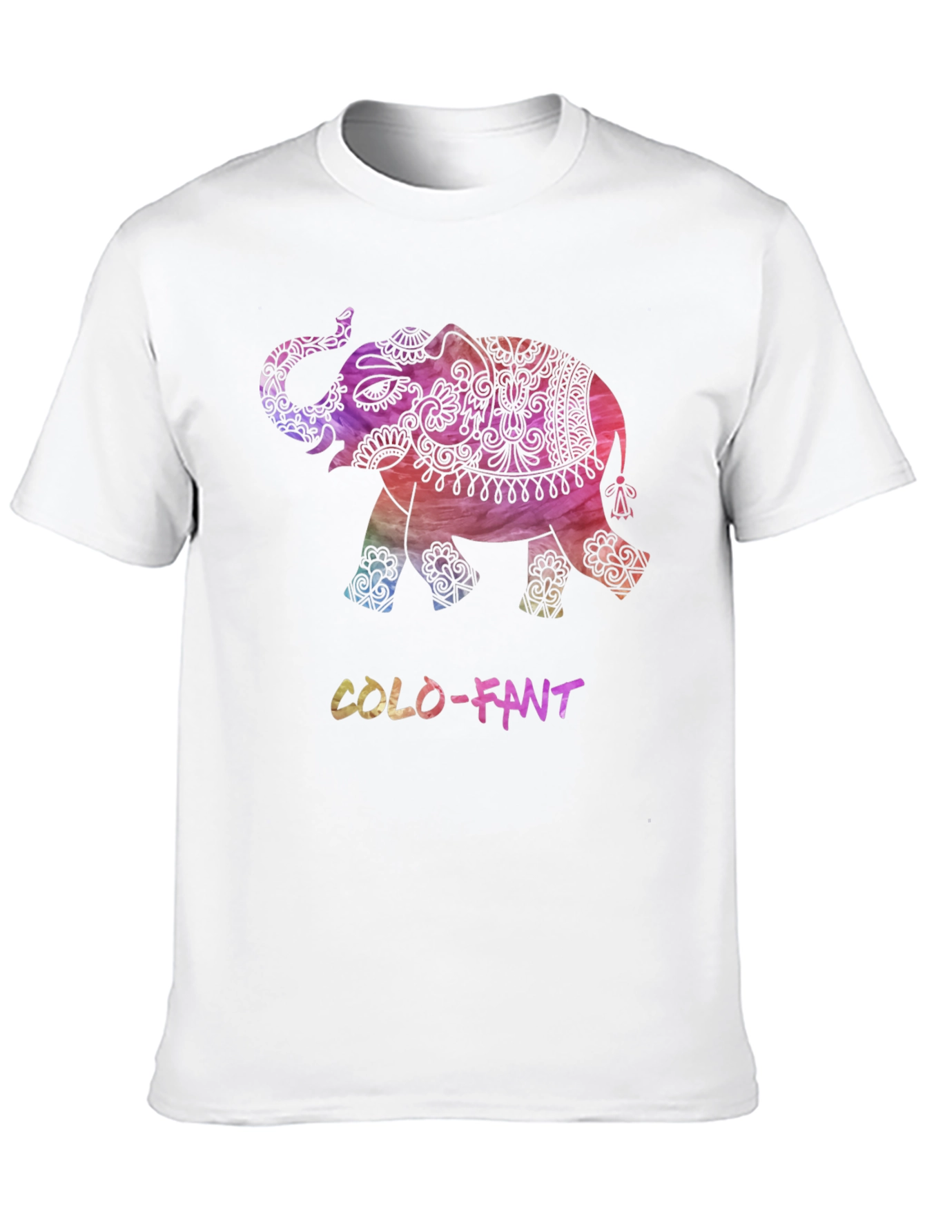 Colorful Elephant T-Shirt