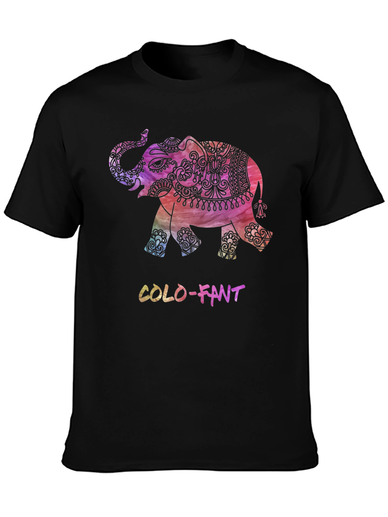 Colorful Elephant T-Shirt