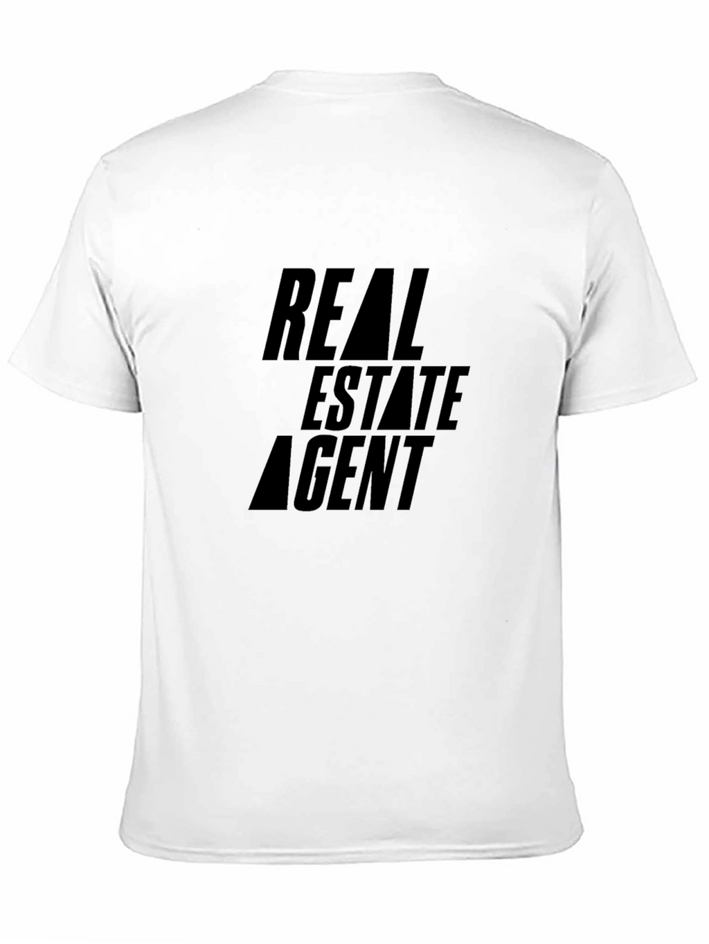 Real Estate Agent Graphic Tee - Classic Black T-Shirt
